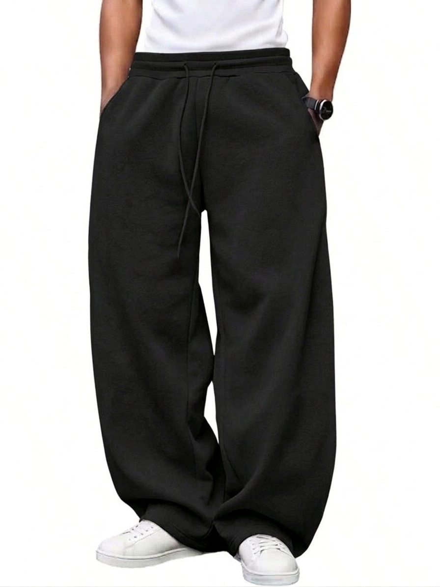 Modern Baggy Trousers Beige