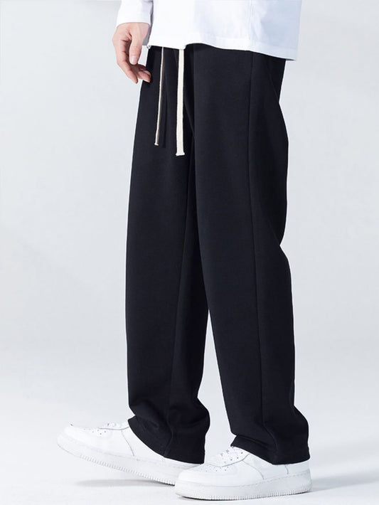 Men Drawstring Waist Jogger