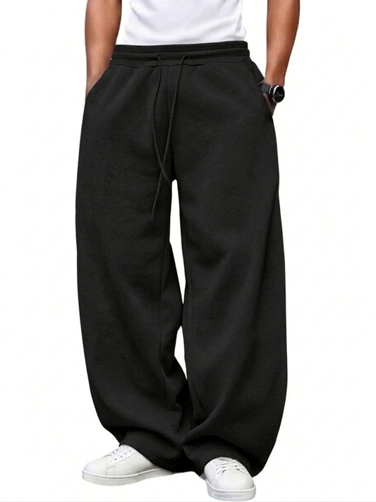 Modern Baggy Trousers Beige