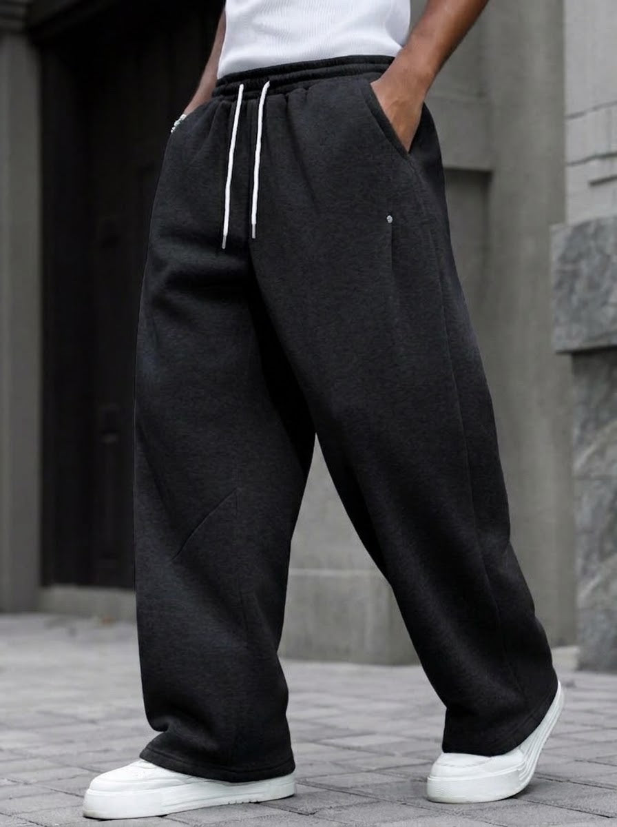 Essential Wide-Leg Baggy & Trousers